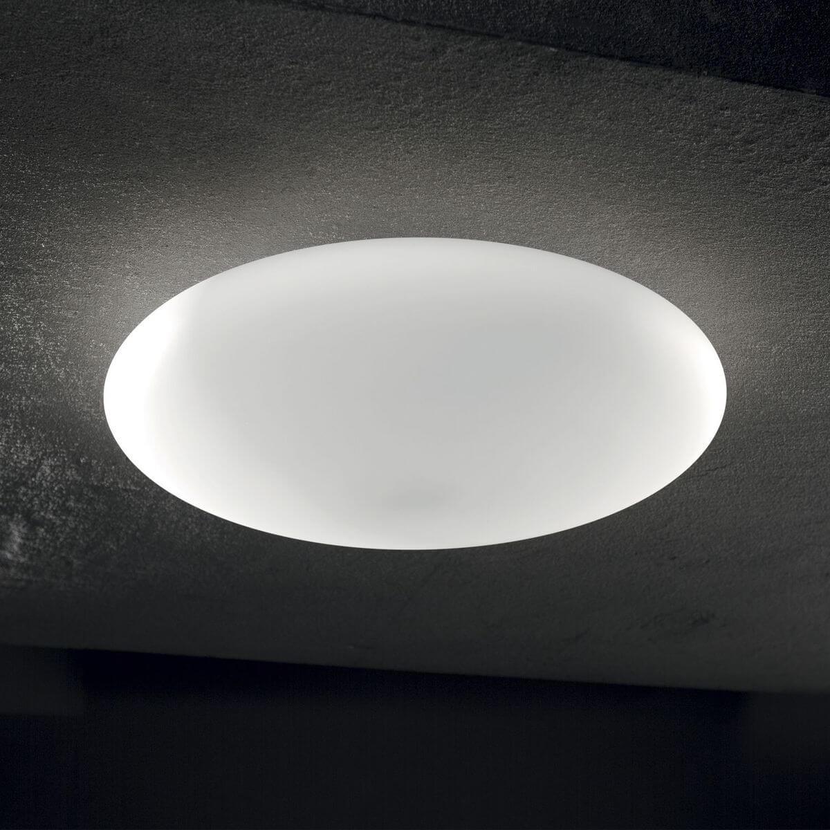 Thumbnail - Ideal lux, Wandleuchte + Deckenleuchte, SMARTIES Deckenleuchte E27 ⌀330mm dimmbar Weiss 009223 (E27)