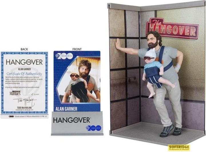 Image du produit McFarlane Very Bad Trip figurine Movie Maniacs Alan Garner 18 cm