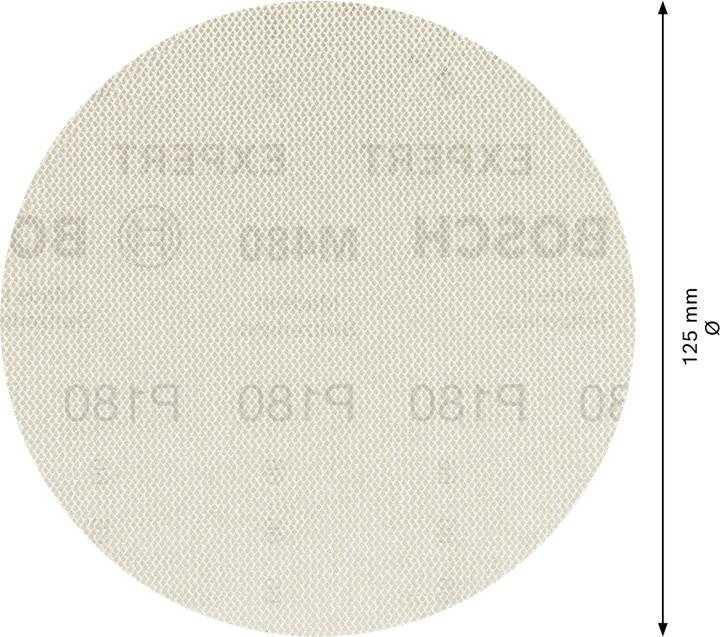 Image du produit Bosch Professional Zubehör Grille abrasive pour ponceuse pour cloison sèche (180)