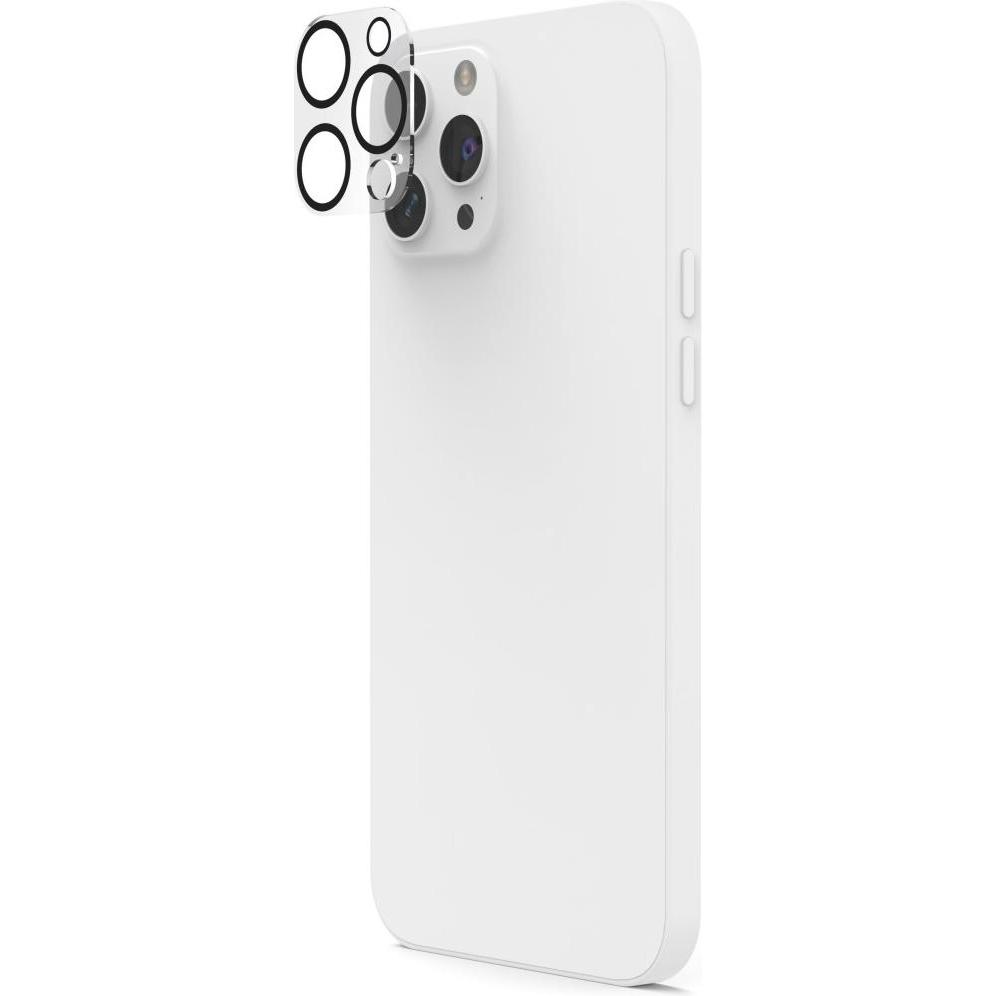 Hama Cam Protect (1 Stück, Apple iPhone 16 Pro Max, Apple iPhone 16 Pro), Smartphone Schutzfolie, Transparent