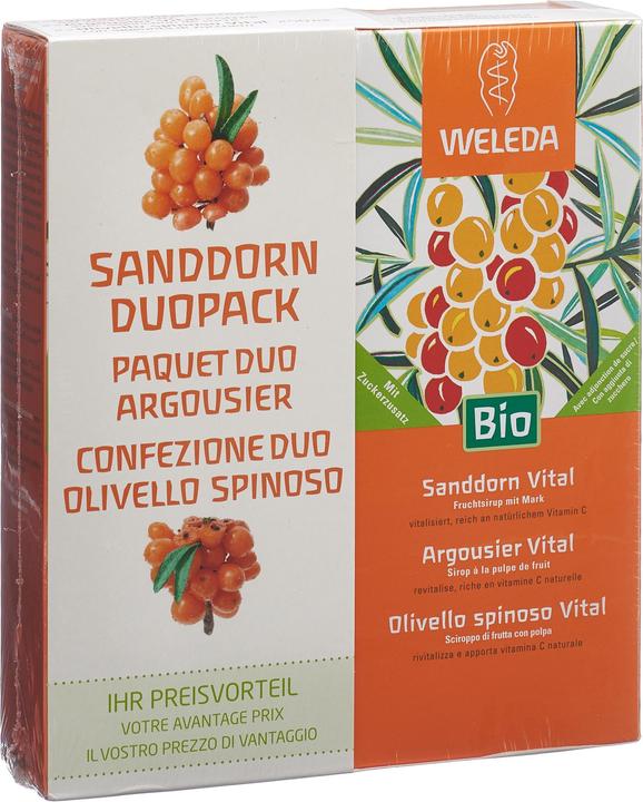 Produktbild Weleda Sanddorn Vital Sirup Duo (1 x 50 cl)