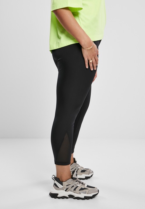 Actual product image Urban Classics Ladies Tech Mesh Pedal Pusher Leggings (XS)