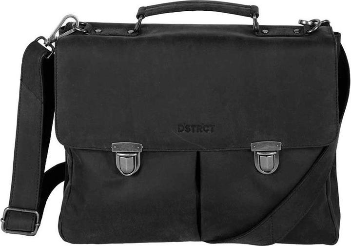 DSTRCT Wall Street A4 Laptop -Tasche -15,4 Zoll - schwarz (15.40")