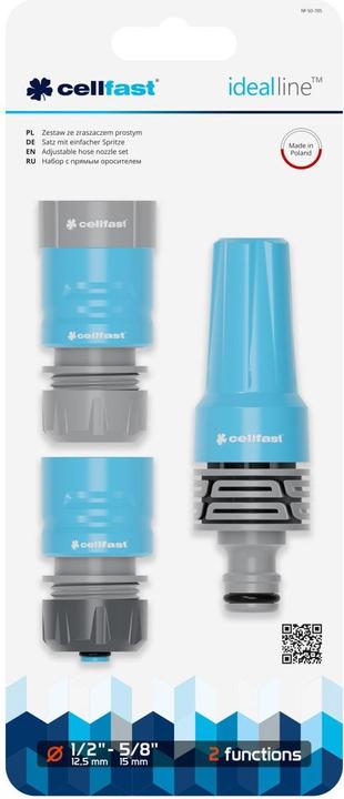 Produktbild Garden Lights - GARTENSPRITZEN-SET - EINSTELLBAR - IDEAL LINE™ PLUS - 1/2"