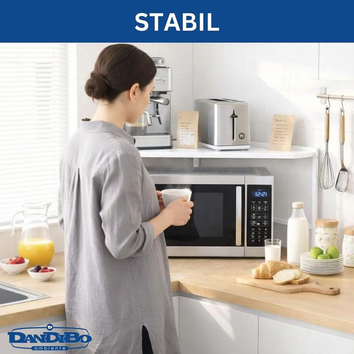 Produktbild DanDiBo Verstellbares Mikrowellenregal