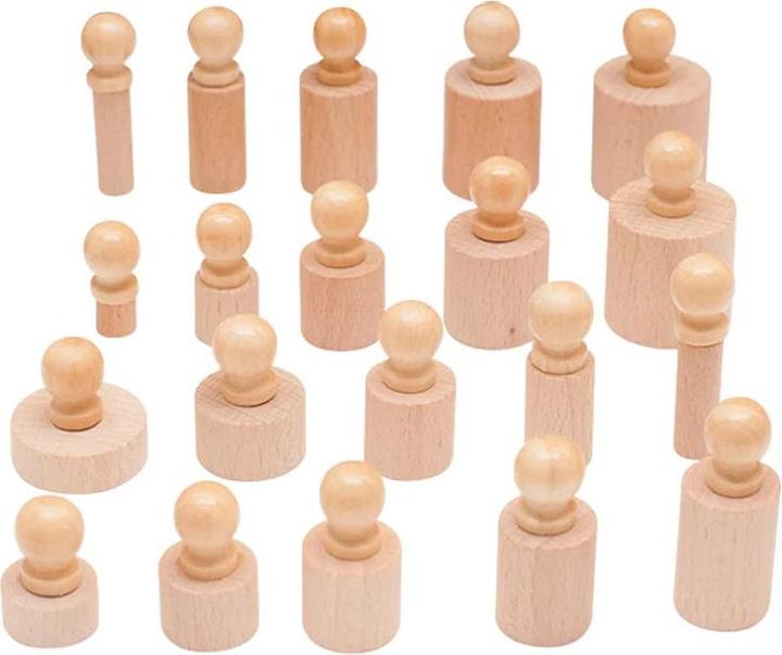 Actual product image Activity Board Knobbed Cylinder Socket sensory development toy hand-eye coordination for children 3 years