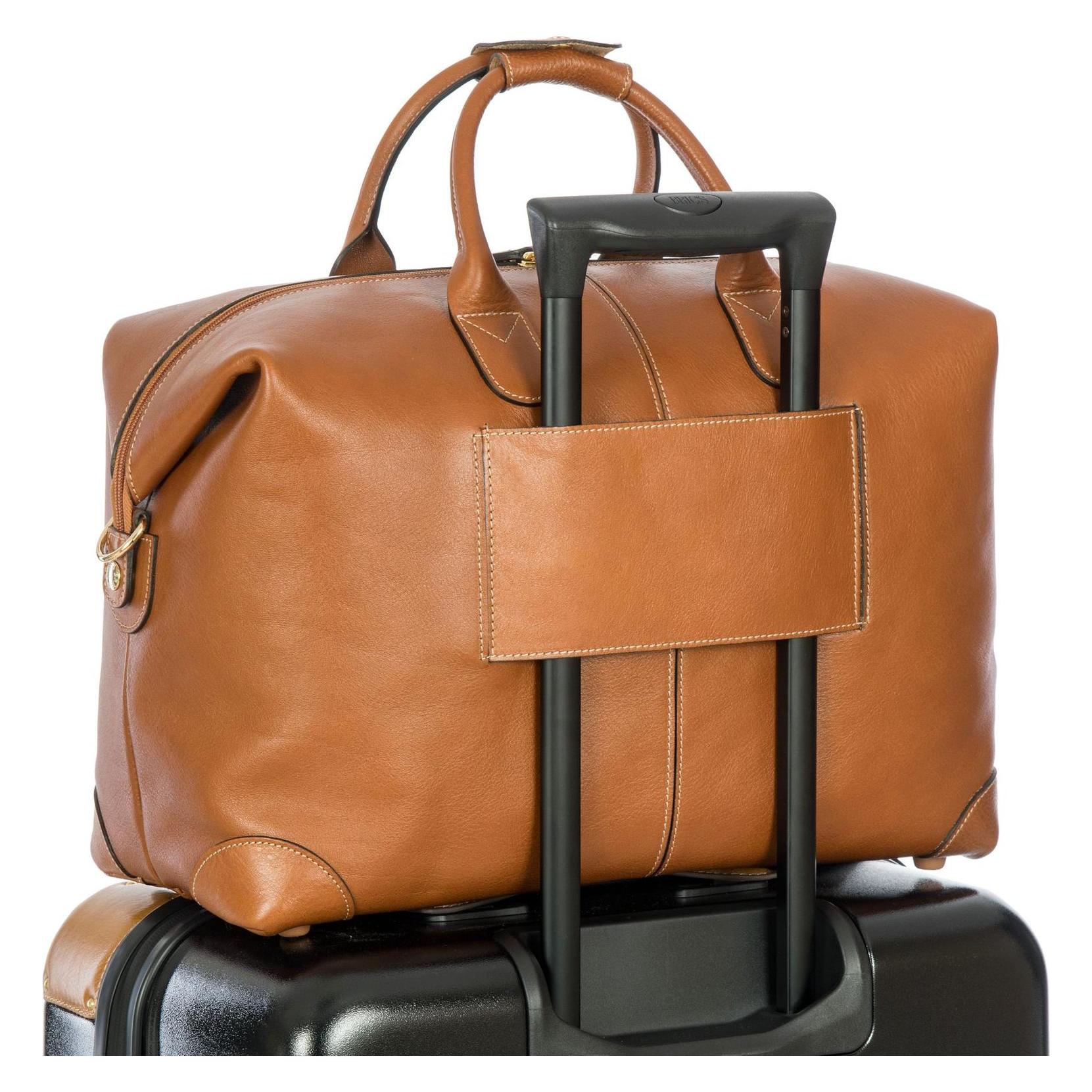 Brics, Herren, Tasche, Life Pelle - Holdall Reisetasche, Braun, (30 l)