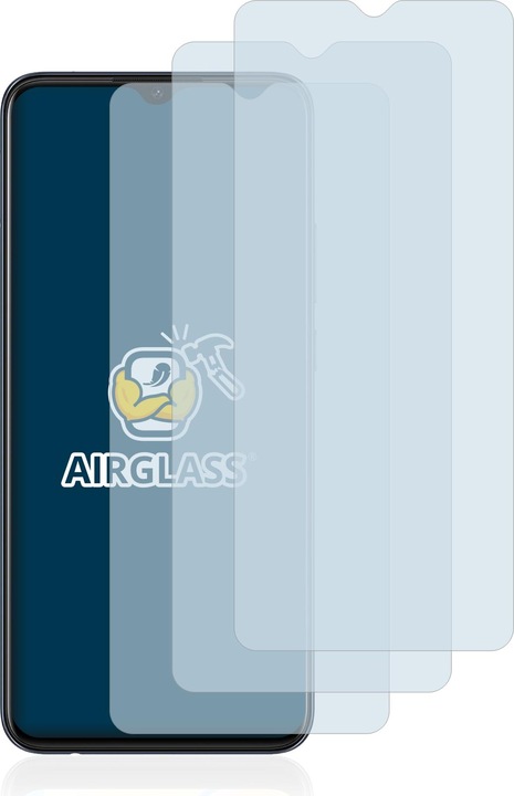 Actual product image BROTECT AirGlass Glass (3 Piece, Oppo A15)
