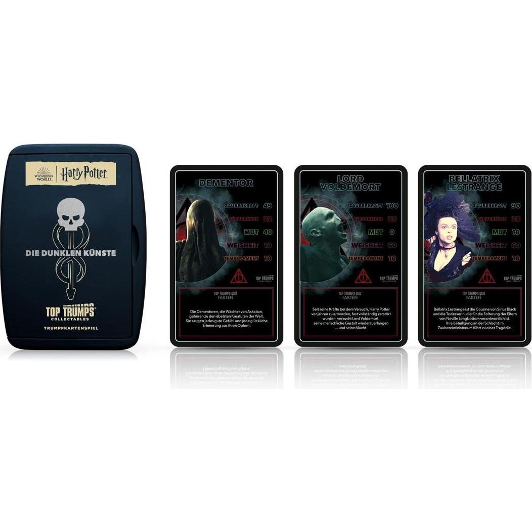 Thumbnail - Winning Moves Top Trumps Collectables Harry Potter Dunklen Künste (Deutsch)