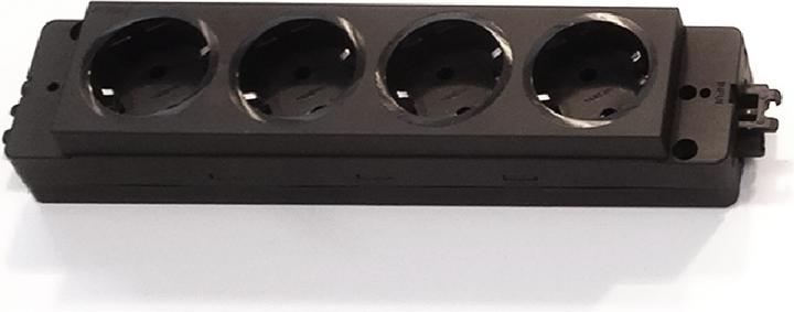 Actual product image Hammerbacher 4-way socket strip BRD