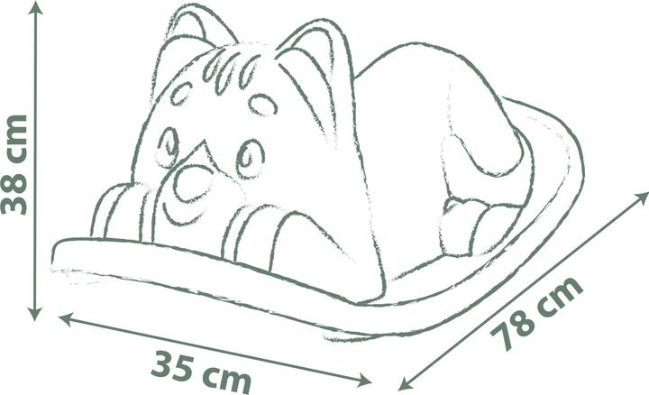 Actual product image Smoby S.Life Blue Cat Rocker