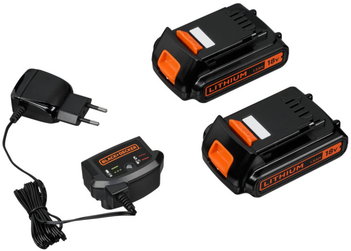 Actual product image Black & Decker BL188KBQW Batterypowered impact wrench (Rechargeable battery operated)
