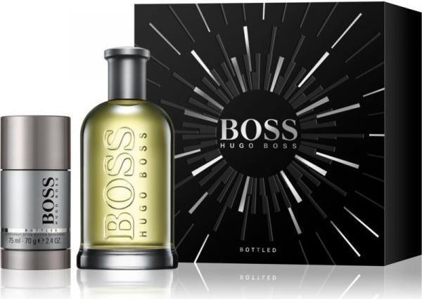 Hugo Boss Bottled Eau De Toilette 200ml & Deodorant Stick 75ml Gift Set (Parfum Set)