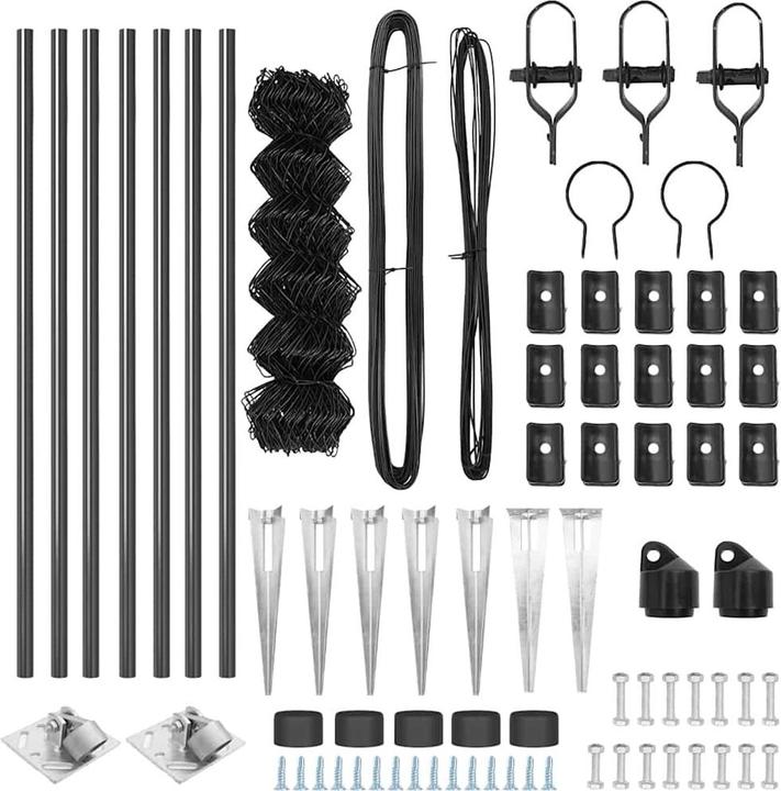 Actual product image vidaXL Zaunpfosten