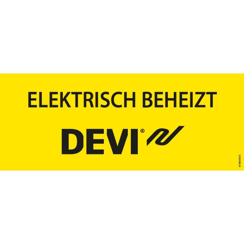 Thumbnail - Devi, Bodenheizung, Kennzeichnungsaufkleber 19-805845 "Elektrisch Beheizt"