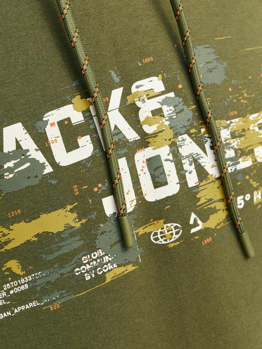 Produktbild Jack & Jones Jcooutdoor Logo Sweat Hood Sn (S)