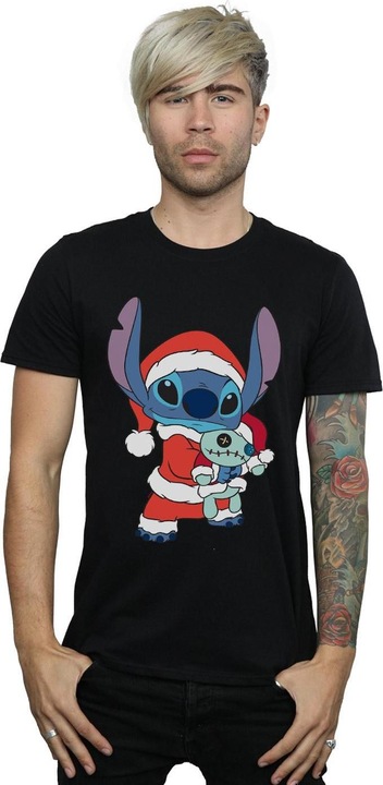 Immagine prodotto Disney Lilo And Stitch Stitch Christmas Maglietta Uomo (5XL)