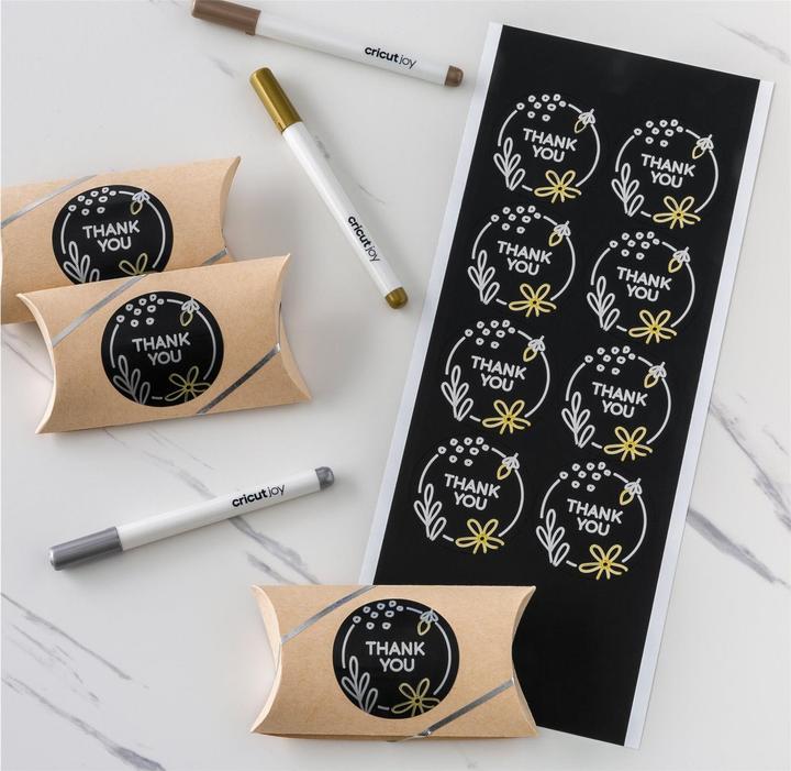 Actual product image Cricut Joy Permanent markers 3-pack 1.0 Gold Silver Copper (P)