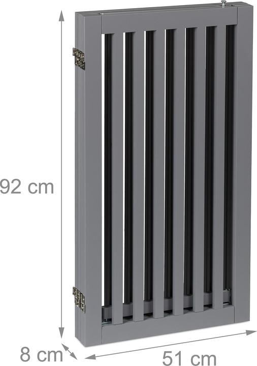 Produktbild Relaxdays Absperrgitter (207 cm)
