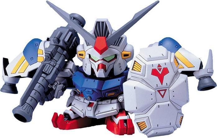 Actual product image Bandai Model Kit Gunpla - Gundam SD BB Gundam Gp02a #202