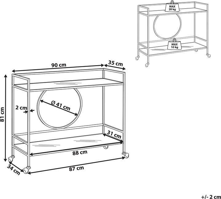 Image du produit Beliani Kerry