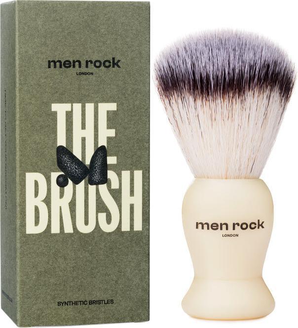 Actual product image Men Rock Men-Rock - The Brush Synthetic Bristles - Shaving Brush - (Shaving brush)