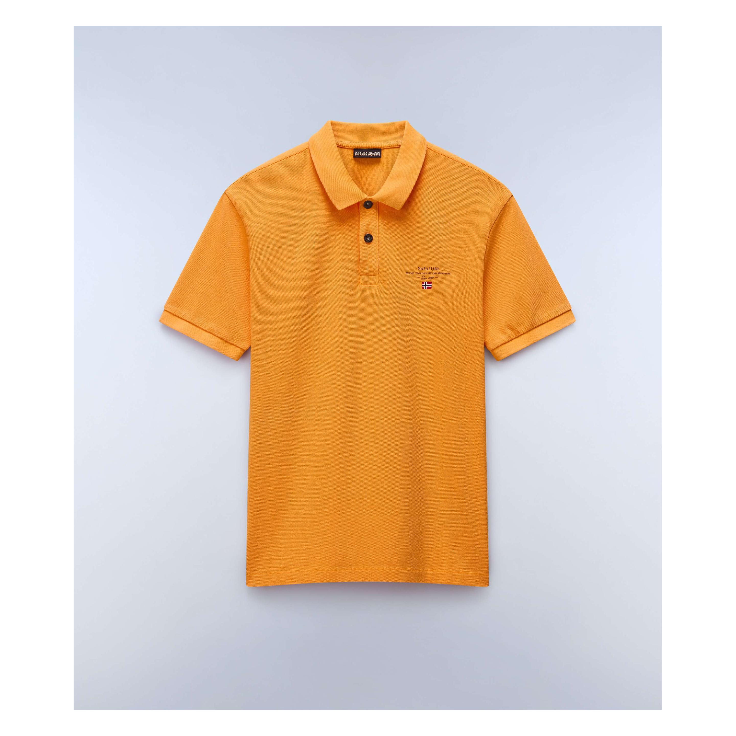 Napapijri, Mannen, T-shirts, Elbas, Oranje, (S, Xs, S, Xs)