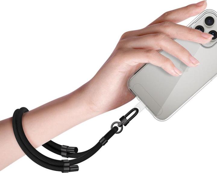 Productafbeelding Tech-Protect C4S Rope Wrist Strap - black