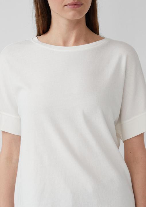 Produktbild S.Oliver T-Shirt Gewaschenes T-Shirt mit Ziernähten im Relaxed Fit (42)