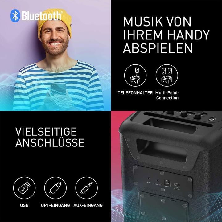 Actual product image Panasonic SC-BMAX5E-K (9 h)