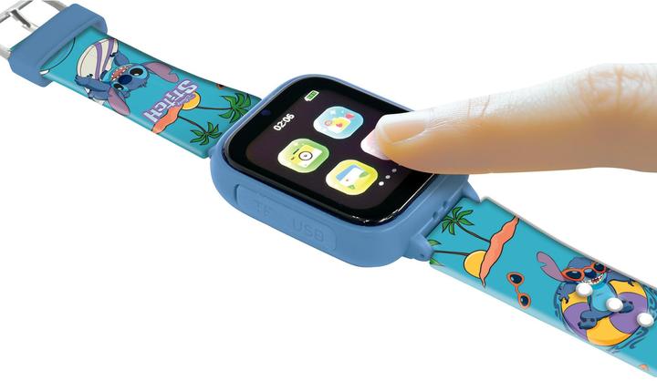 Actual product image Lexibook Stitch colour display clock with camera (Multilingual)