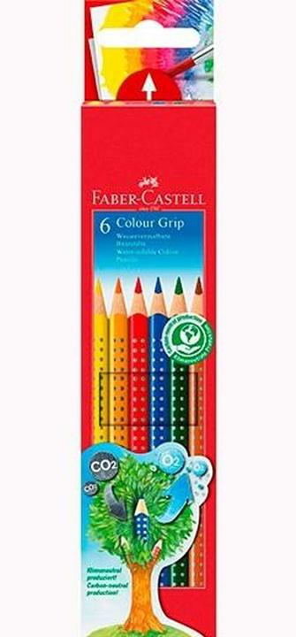 Image du produit Faber-Castell 6 crayons de couleur Colour GRIP, couleurs assorties (6x)