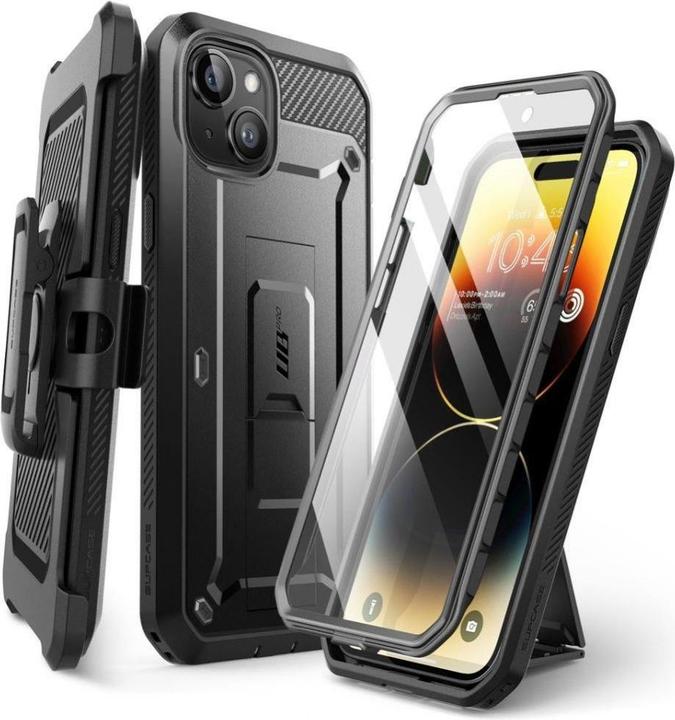 Actual product image Supcase Unicorn Beetle Pro Iphone 15 Black (Apple iPhone 15)