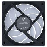 Immagine prodotto Lian-Li UNI FAN CL Wireless Lüfter, 3er-Pack, 120mm, schwarz (120 mm, 3 x)