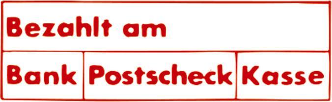 Produktbild X-Stamper Wortstempel selbstfärbend