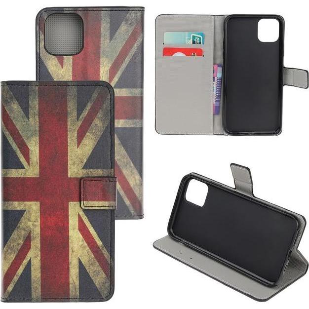 Thumbnail - MU Style Leder Bookcover Image Series (Apple iPhone 11 Pro), Smartphone Hülle, Mehrfarbig