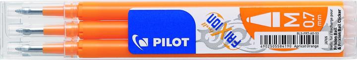 Productafbeelding Pilot FriXion Navulling Set à 3 (Reservemijnen, Oranje, 0.35 mm)