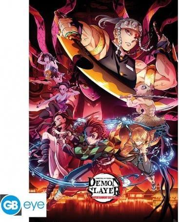 Productafbeelding GB Eye DEMON SLAYER - Poster Entertainment District 91.5x61 (91,5 x 61 cm)