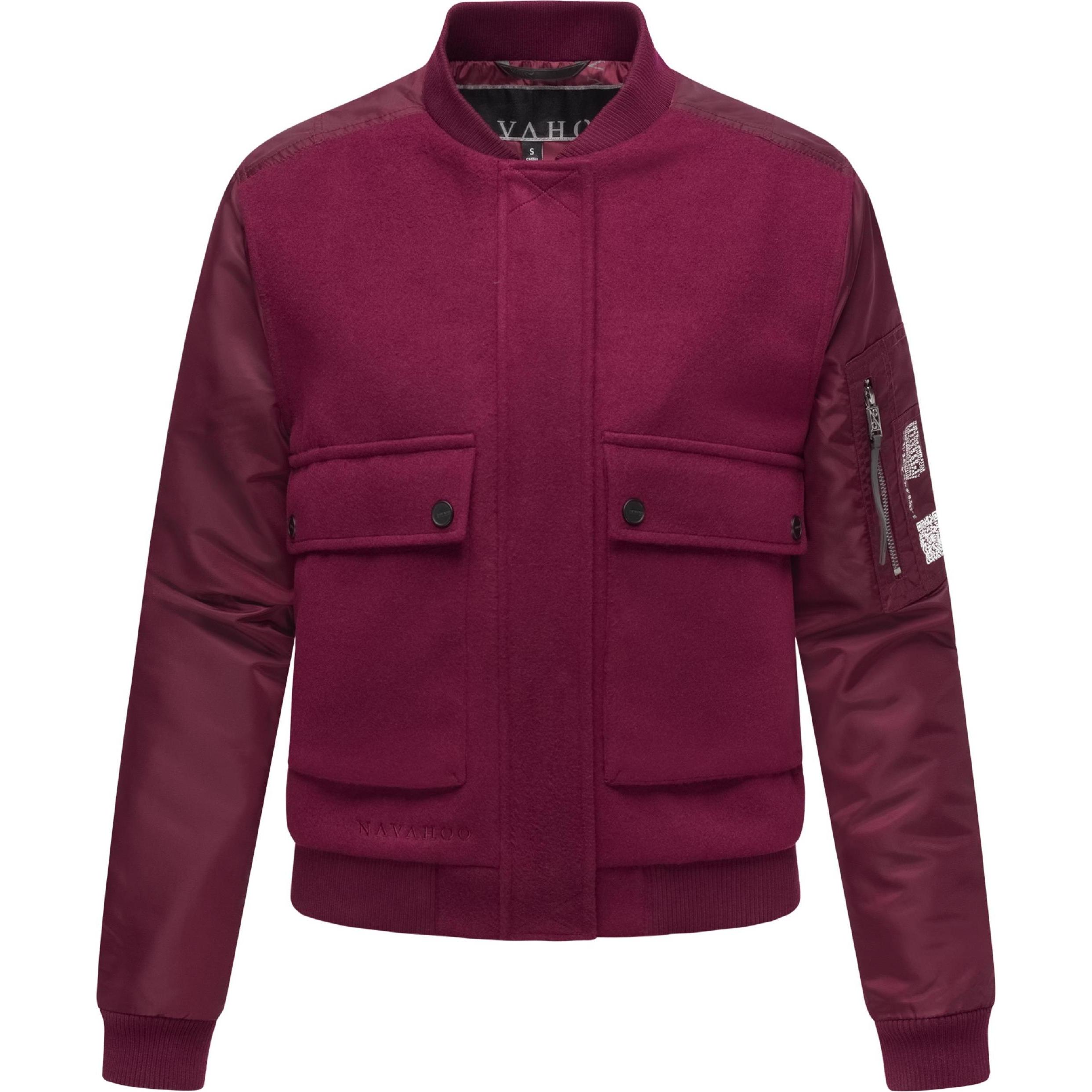 Navahoo, Damen, Jacke, Willstehaben 14 (L), Rot, L