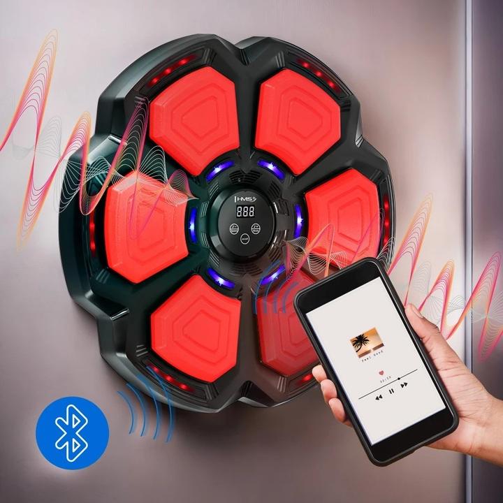 Produktbild HMS Target da Boxe Elettronico Bluetooth - Con Musica e Guanti (40 cm)