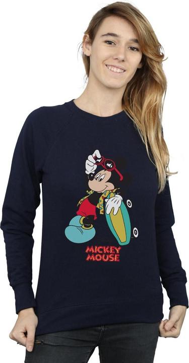 Actual product image Disney Womens/Ladies Mickey Mouse Skate Dude Sweatshirt (L)