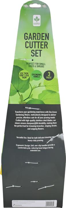 Image du produit Jeu de sécateurs 3 pcs - 3 ass