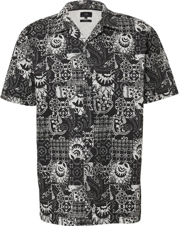 Produktbild S.Oliver Hemd Resort Fit: Baumwollhemd mit All-over-Print (XXL)