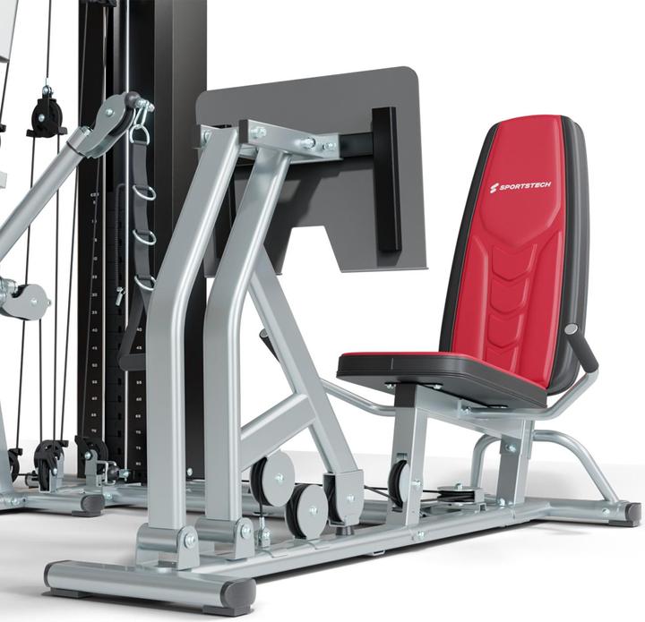 Image du produit Sportstech HGX300 - Station de musculation multifonctionnelle pour le fitness à domicile avec bloc de poids de