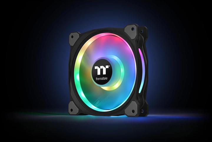Produktbild Thermaltake Riing Duo 12 RGB LED-Lüfter - 120mm 3er Set (120 mm, 3 x)
