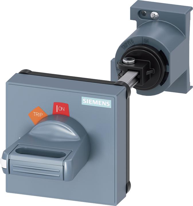 Produktbild Siemens Türkupplungsdrehantrieb für Leistungsschalter, S00...S3, 130 mm Welle schwarz 3RV29261B