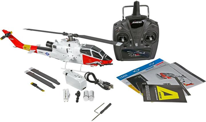 Actual product image Amewi Bell AH-1 Artic Cobra 6-channel 3D/6G
