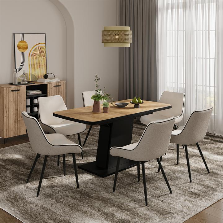 Image du produit Vicco Table de salle à manger Fenaro (160 x 120 x 77.30 cm)
