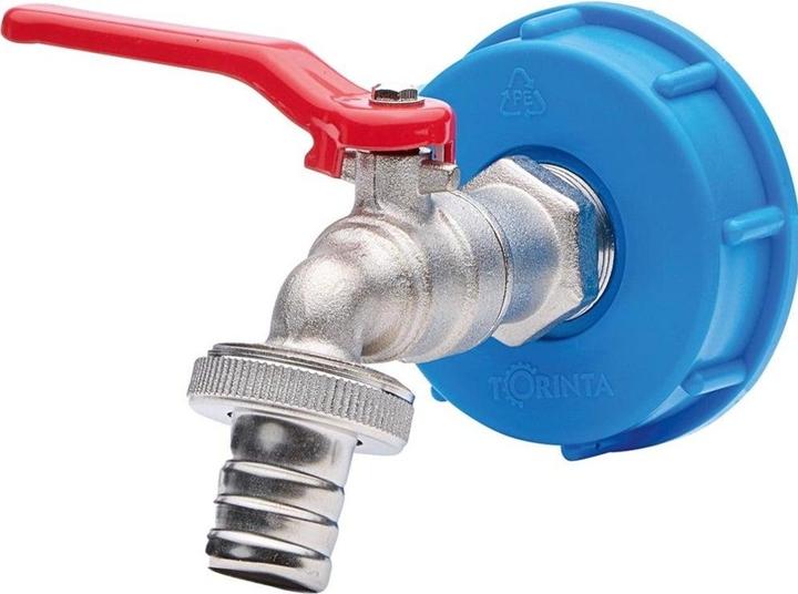 Magni Outlet tap PROFIS60X2 Outlet tap for rainwater 1000 litre container water (1000 l)