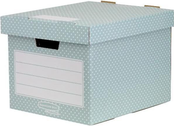 Actual product image Fellowes Style storage box, green, pack of 4